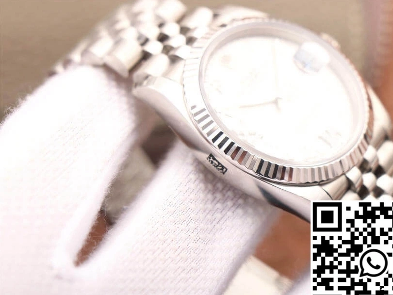 Factory Diamond EW Datejust Rolex Silver Dial M126234-0029 1110